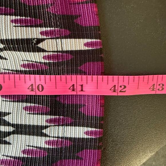 GABBY SKYE 20W Plus Size Chevron Dress Pink Black White Flattering Classic Style - Picture 6 of 9